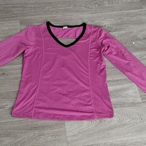 Jockey sports blouse , size L, pink.